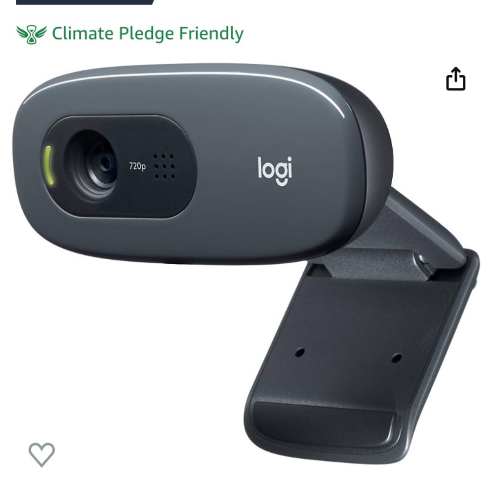 NWOT Logitech c270 HD Webcam